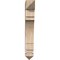 Ekena Millwork Merced Arts & Crafts Smooth Bracket, Douglas Fir, 3 1/2"W x 16"D x 24"H BKT04X16X24MRC03SDF - alternate 4